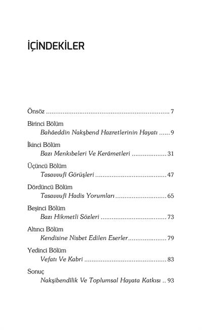 Hoca Bahaeddin Nakşbend - Prof. Dr. Necdet Tosun