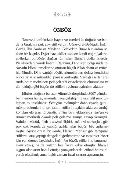 İmam-ı Rabbaninin İzinde Manevi Yolculuk - Prof. Dr. Süleyman Derin