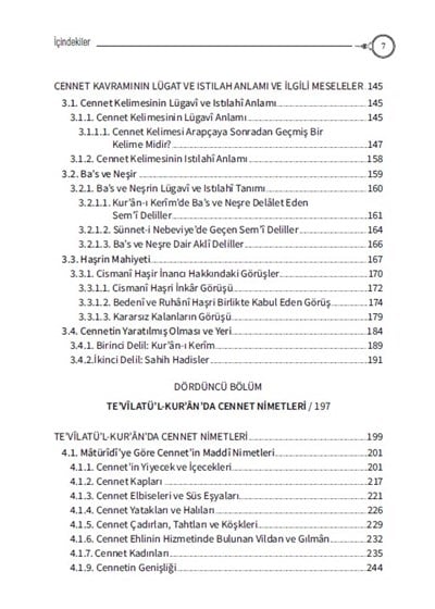 İmam Maturidinin Tevilatül-Kuranında Cennet - Souleymane Ouedraogo