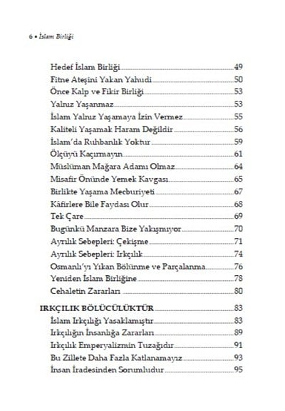 İslam Birliği - Cemal Nar 
