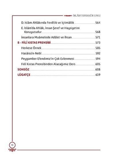 İslam Tefekkür Ufku - Osman Nuri Topbaş