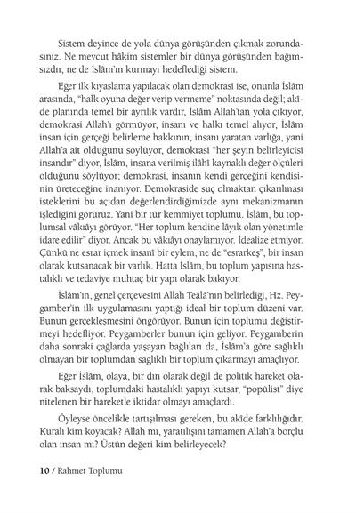 İslam ve Rahmet Toplumu - Ahmet Taşgetiren