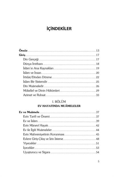 İslamda İnsan İlişkileri - Cemal Nar