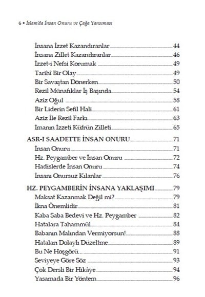 İslamda İnsan Onuru Ve Çağa Yansıması - Cemal Nar