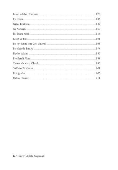 İslamı Aşkla Yaşamak - Ahmet Taşgetiren