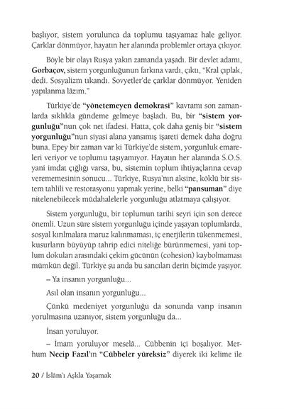 İslamı Aşkla Yaşamak - Ahmet Taşgetiren