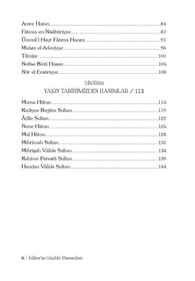 İslamın Güzide Hanımları Merve Güleç