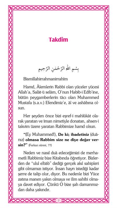 Kuranı Kerim ve Hadisi Şeriflerden Dualar - Kevser Elitaş