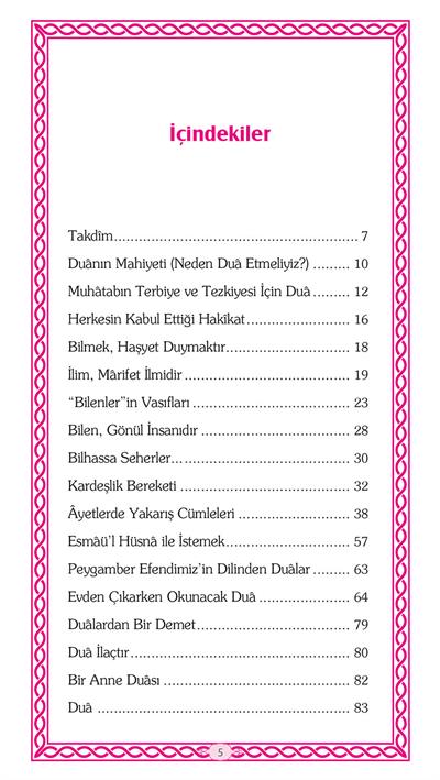 Kuranı Kerim ve Hadisi Şeriflerden Dualar - Kevser Elitaş