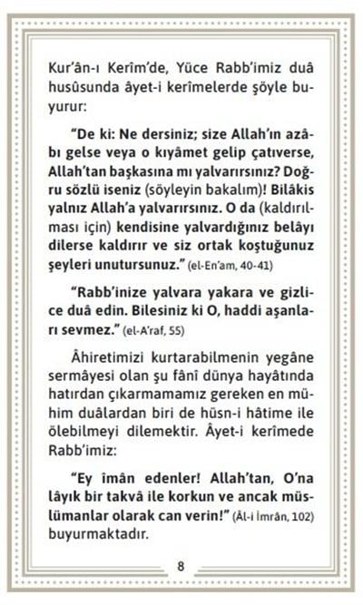 Kuran-ı Kerimden Dualar - Salih Zeki Meriç