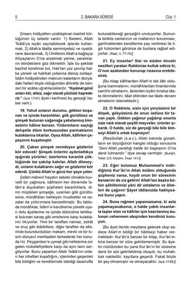 Kuran-ı Kerimin Açıklamalı Türkçe Meali - Prof. Dr. Ömer Çelik
