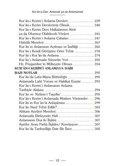 Kurana Dair - Faruk Beşer