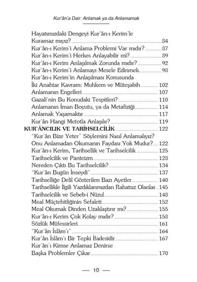 Kurana Dair - Faruk Beşer