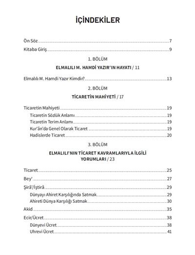 Kuranda Ticaret - Muhammet Sertaç Akkaya