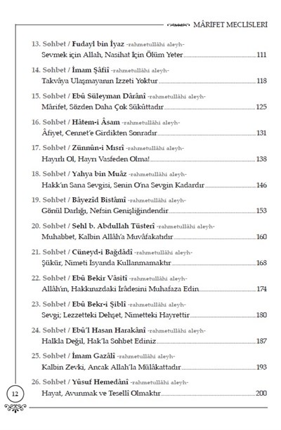Mârifet Meclisleri  (Karton Kapak)- Mehmet Lütfi Arslan