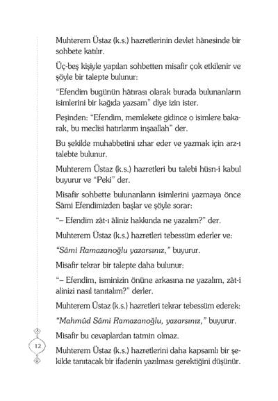 Mahmud Sami Efendiden Hatıralar - 3 / Mustafa Eriş