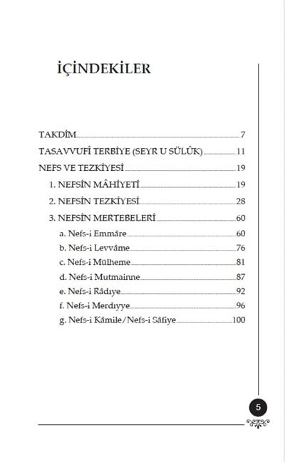 Manevi Terbiyede Nefsin Tezkiyesi Ve Mertebeleri - Osman Nuri Topbaş