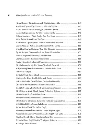 Medeniyet Öncülerimizden 365 Lider Davranış - Dr. Adem Ergül