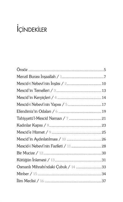 Mescid-i Nebeviden 111 Hatıra - Doç. Dr. Murat Kaya