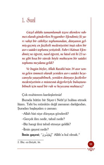 Mevlana İkliminde Gençlerle 12 Soru - Cevap - Osman Nuri Topbaş