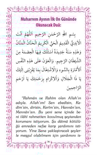 Mübarek Gün ve Gecelerde Okunacak Dualar - Mahmud Sami Ramazanoğlu