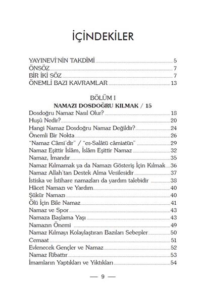 Namazı Dosdoğru Kılmak- Faruk Beşer