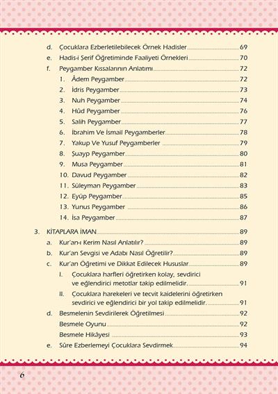 Okul Öncesi Değerler Eğitimi ve Faaliyet Örnekleri - Nigar Büşra Bahçeci