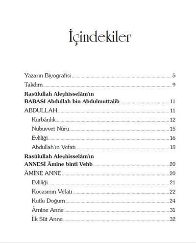 Rasulullah Aleyhi̇sselamın Babası Ve Annesi̇ - Adem Saraç