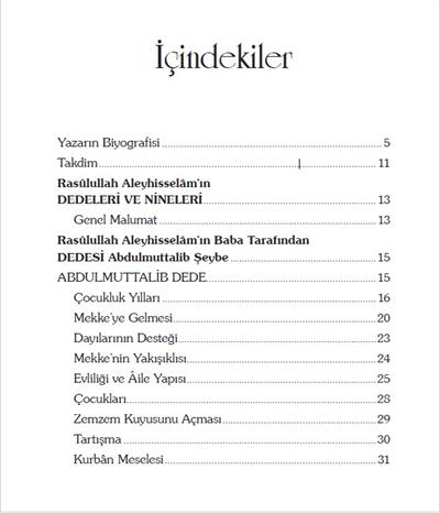 Rasulullah Aleyhi̇sselamın Dedeleri̇ Ve Ni̇neleri̇ - Adem Saraç 