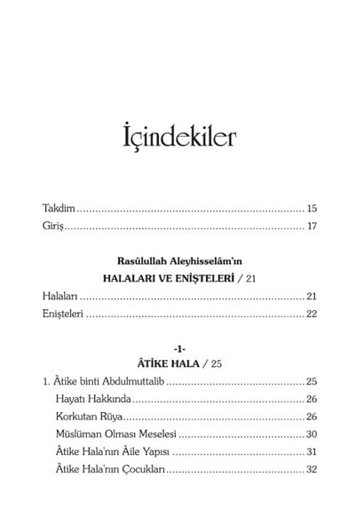 Rasulüllah Aleyhi̇sselamin Halaları Enişteleri Ve Hala Çocukları - Adem Saraç