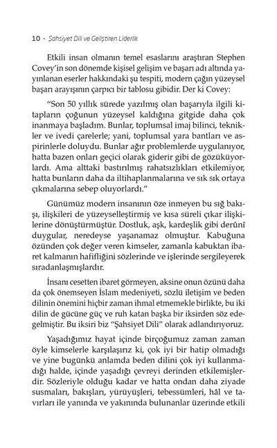 Şahsiyet Dili ve Geliştiren Liderlik - Dr. Adem Ergül