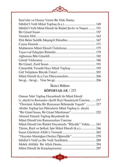 Sevenlerinin Dilinden Musa Efendi - Komisyon