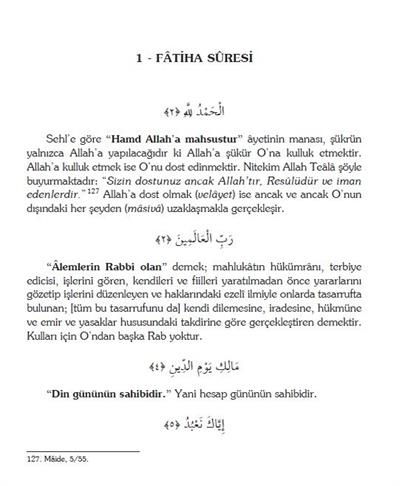 Tefsîrül-Kurânil-Azîm - Sehl B. Abdullah et-Tüsteri