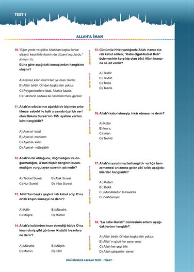 Temel Dini Bilgiler (Sorulu - Cevaplı) - Ramazan Turan, İsmail Günday