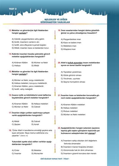 Temel Dini Bilgiler (Sorulu - Cevaplı) - Ramazan Turan, İsmail Günday