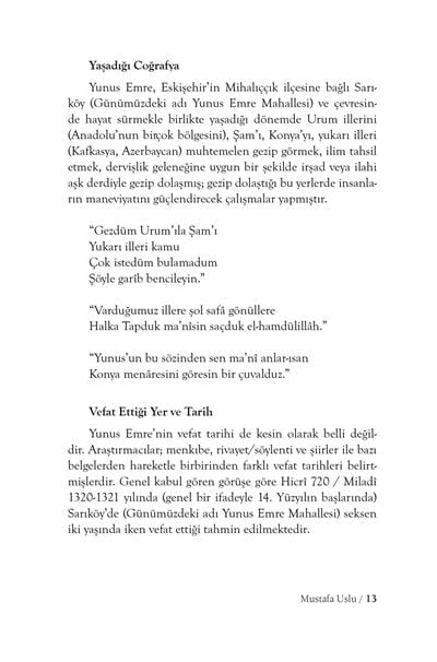 Yunus Emre - Mustafa Uslu