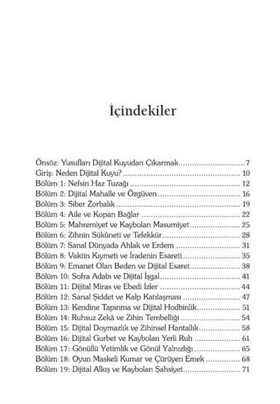 Yusufları Dijital Kuyudan Çıkarmak - Yasin Alan
