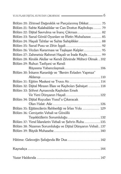 Yusufları Dijital Kuyudan Çıkarmak - Yasin Alan