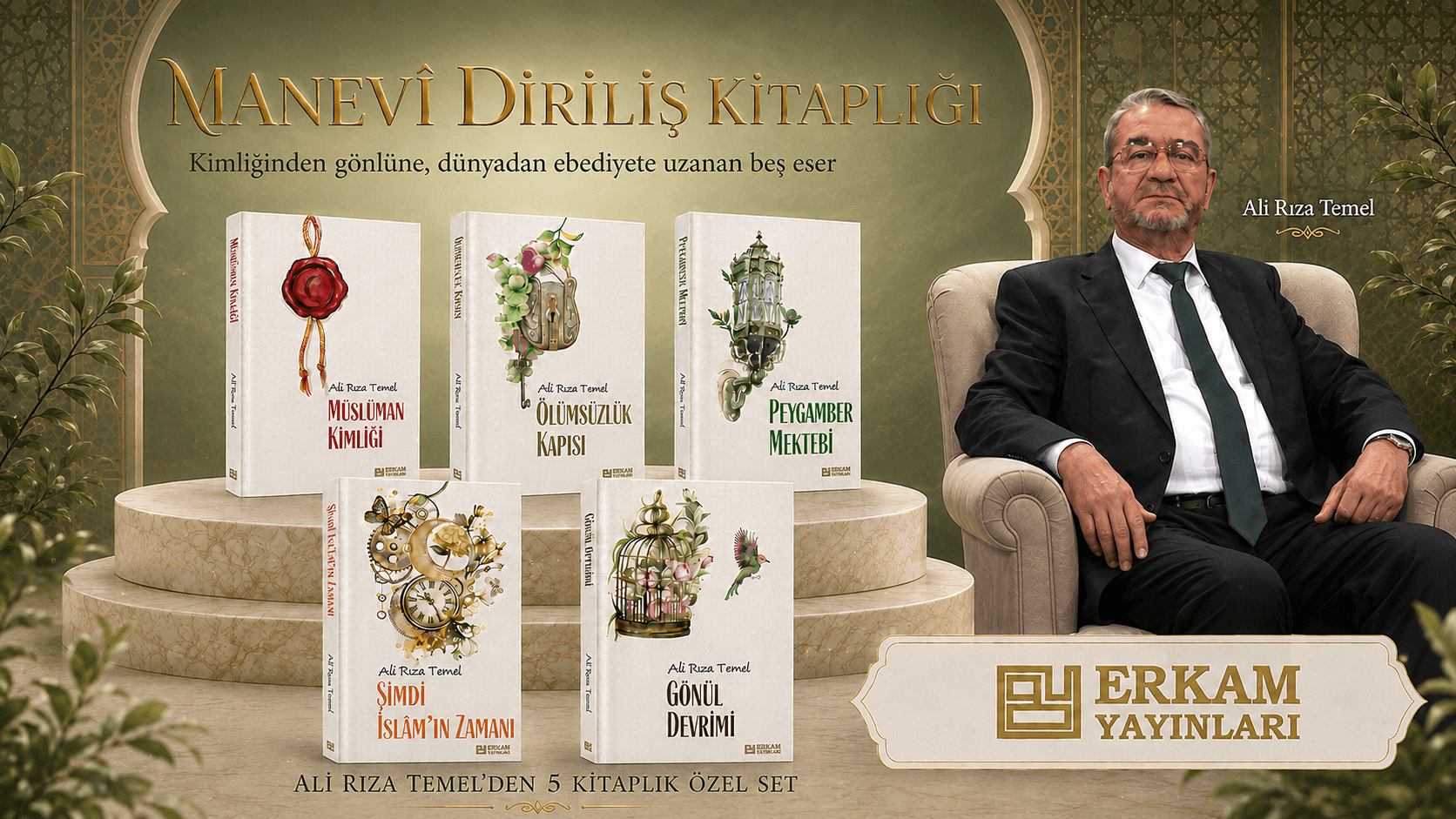 Gönül Dilinden (5 Cilt Set) - Ali Rıza Temel