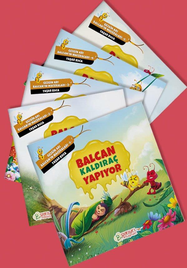 Gezgin Arı Balcan’ın Maceraları (5 Cilt) - Yaşar Koca