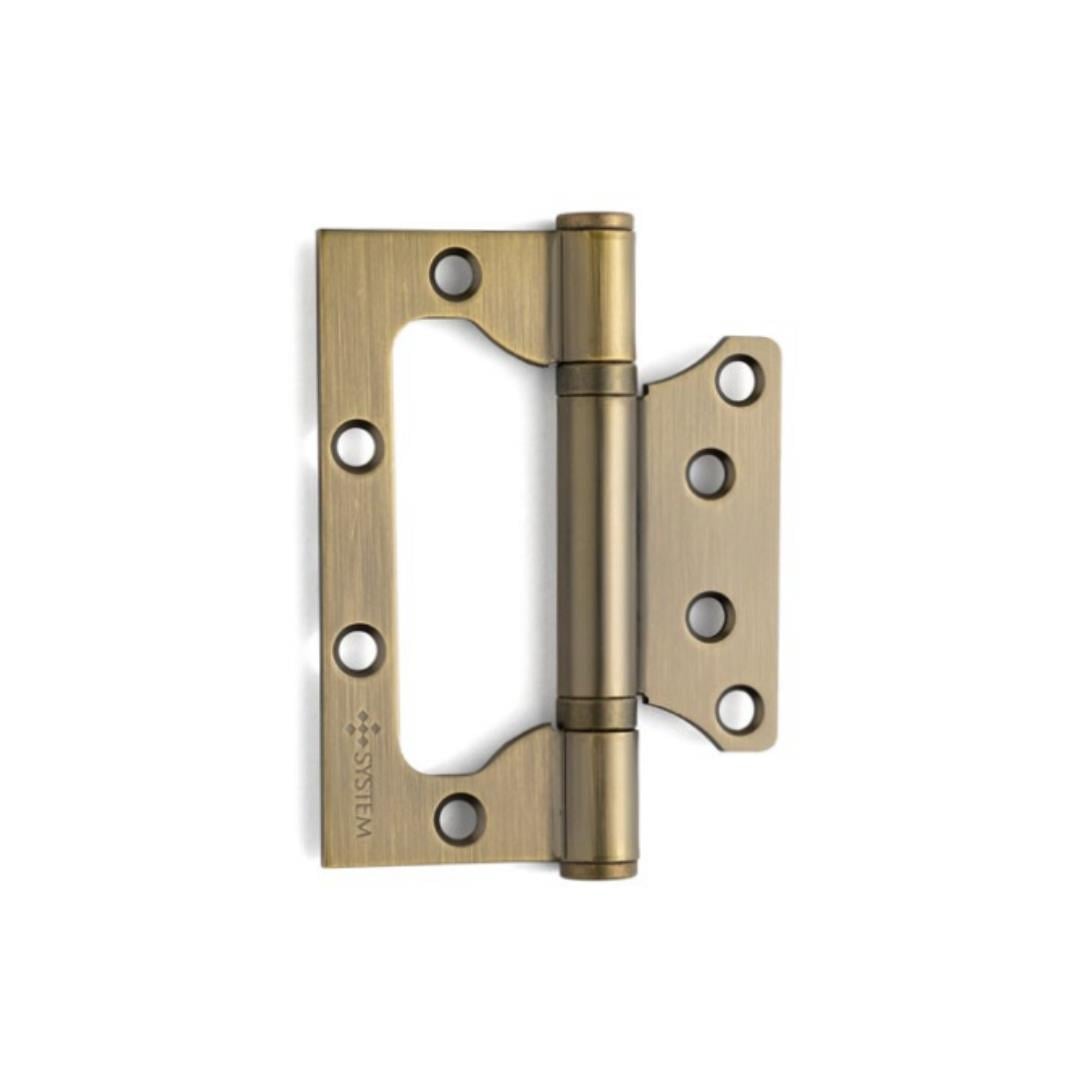 10 cm Kelebek Meneteşe 2 Bilyalı 3 mm Mat Antik Bronz