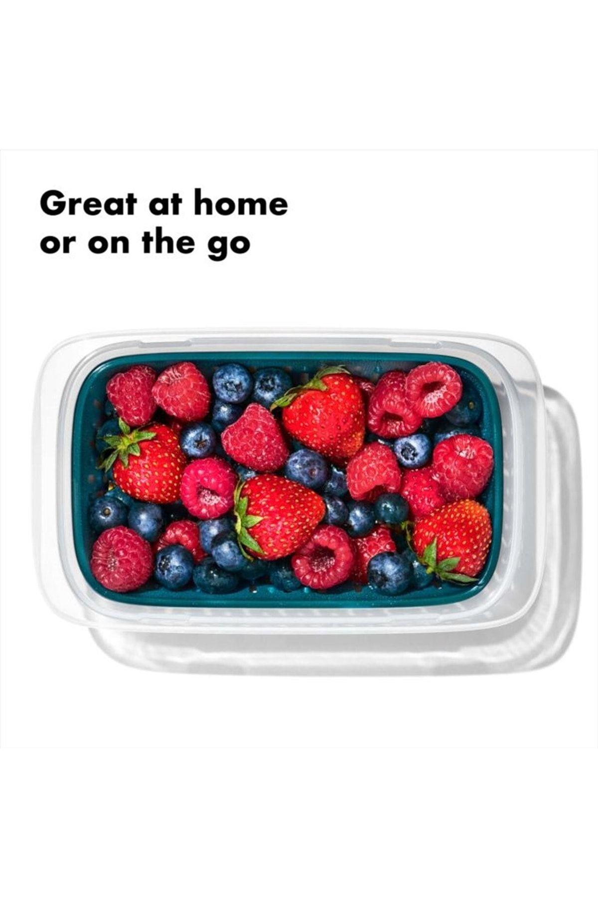 11301 Gg Prep & Go Sızdırmaz Süzgeçli Saklama Kabı 0,45L