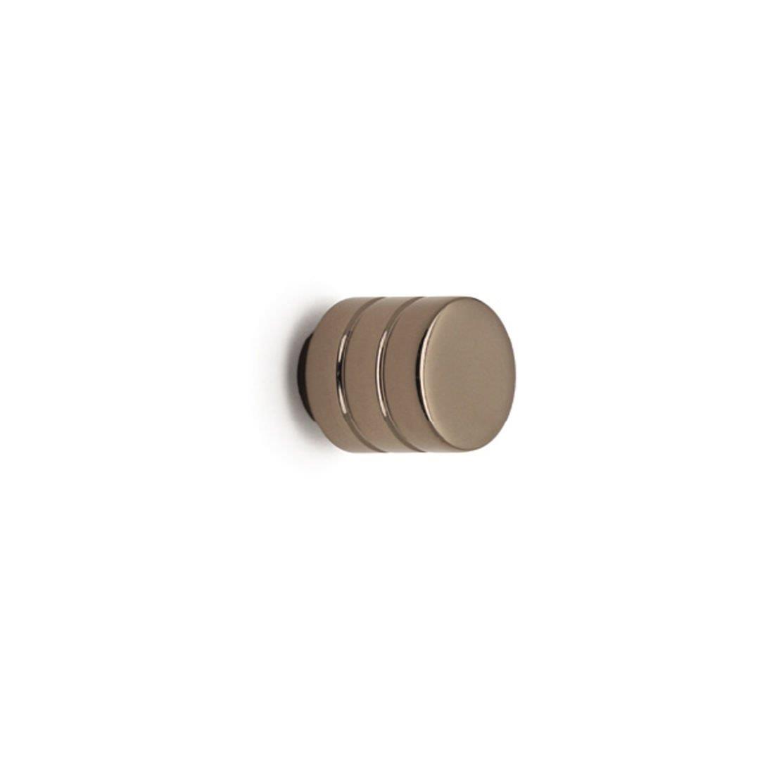 1474 Tek Delikli Düğme Kulp Rose Renk Çap 26 mm