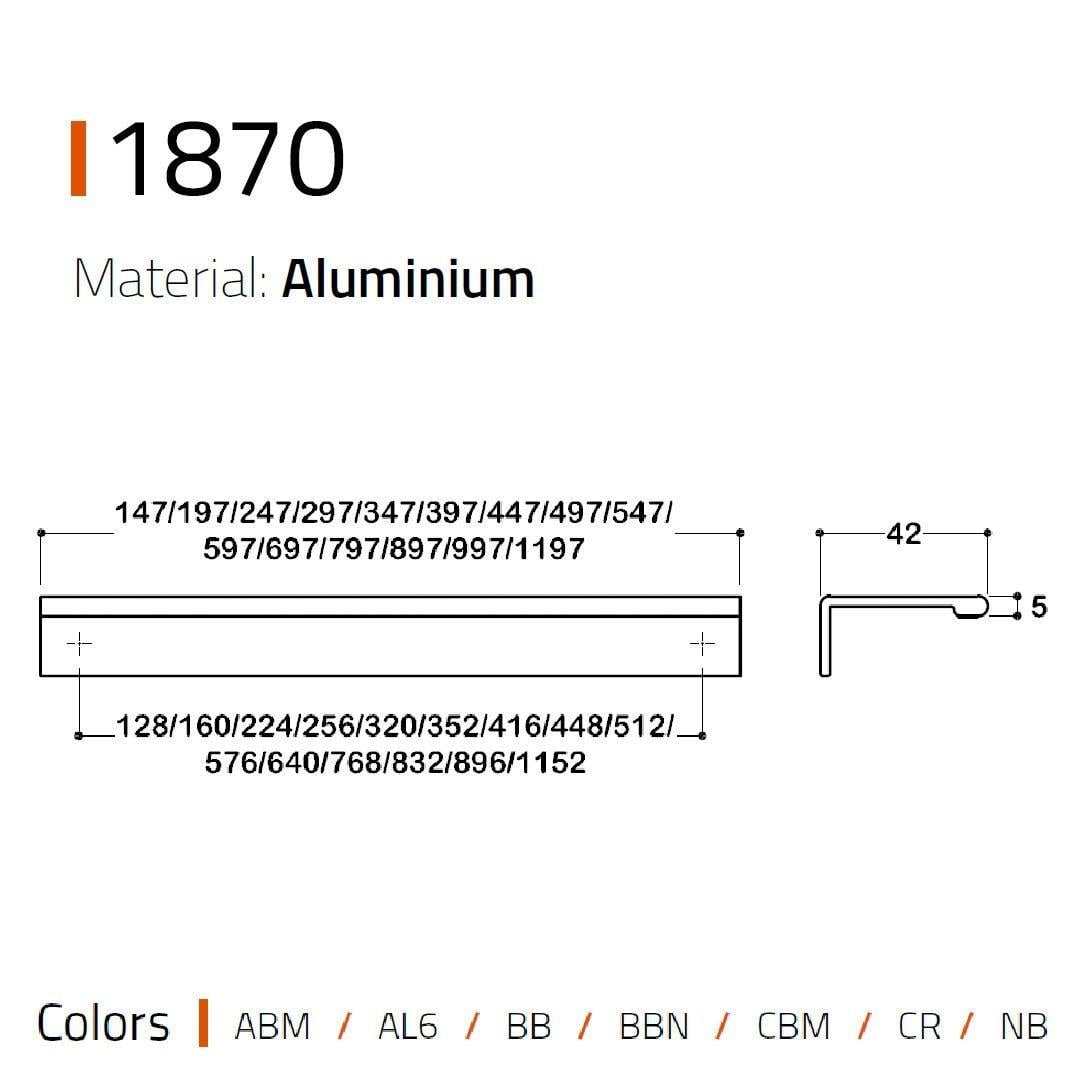 1870 Entegre Kulp Rose Renk