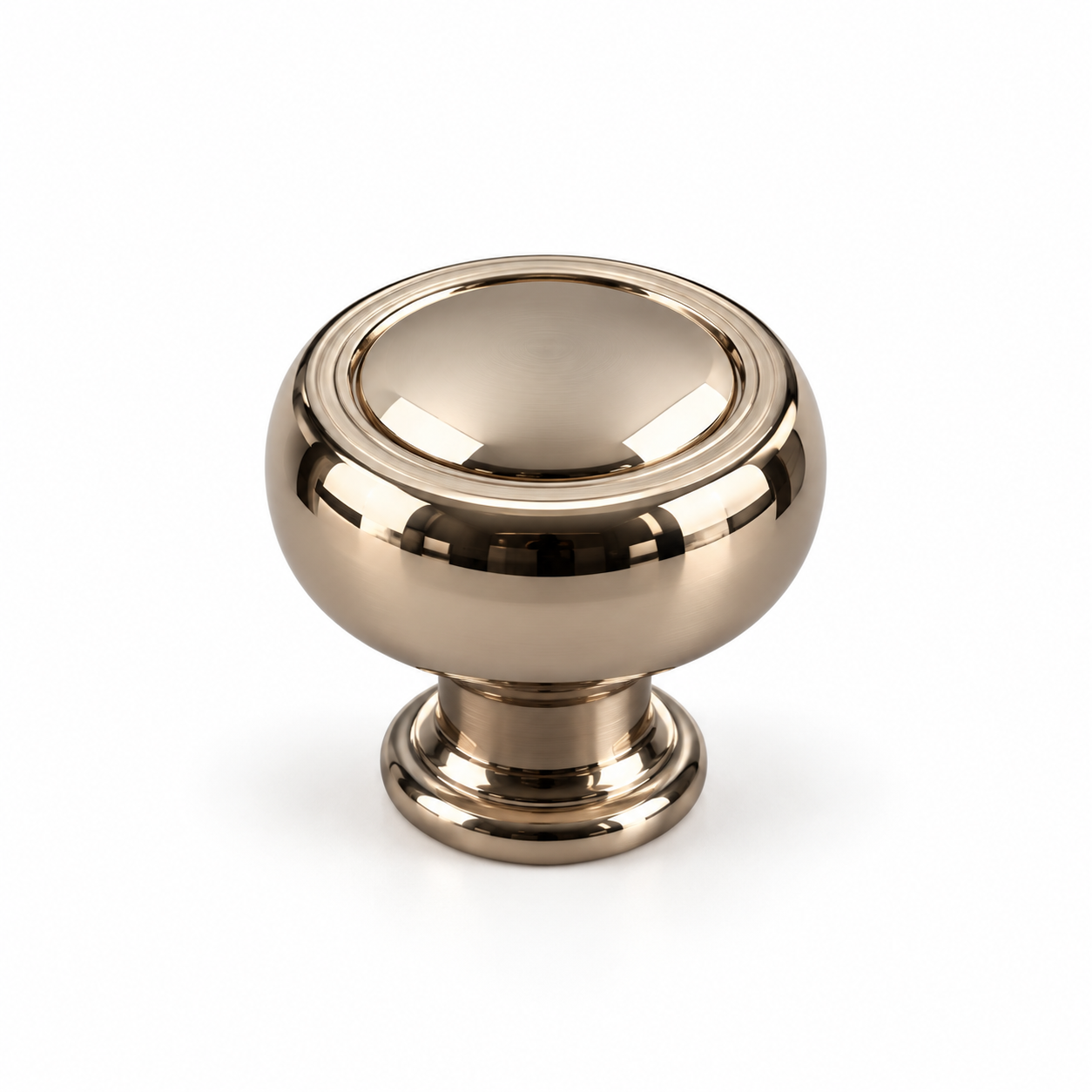 1915 Tek Delikli Düğme Kulp Rose Renk Çap 32 mm