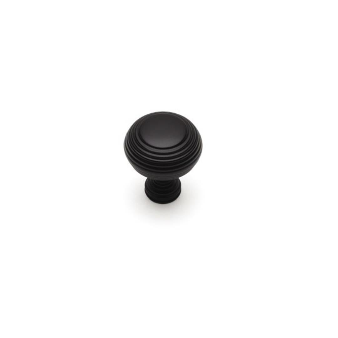 1937 Tek Delikli Düğme Kulp Siyah Renk Çap 32 mm