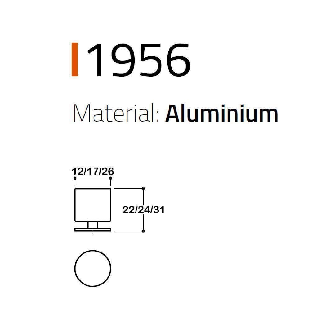 1956 Tek Delikli Düğme Kulp Saten Renk