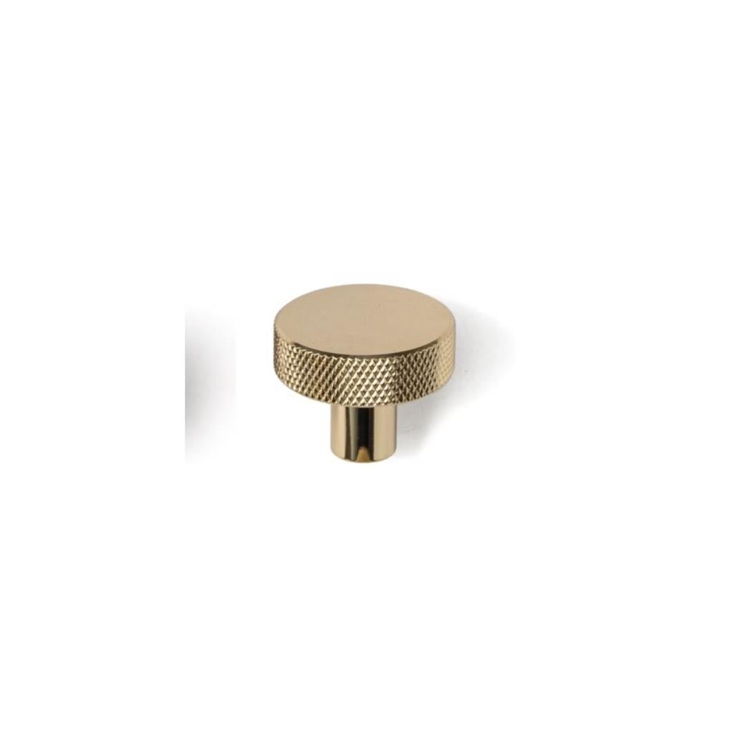1980 Tek Delikli Düğme Kulp Altın Renk Çap 32 mm