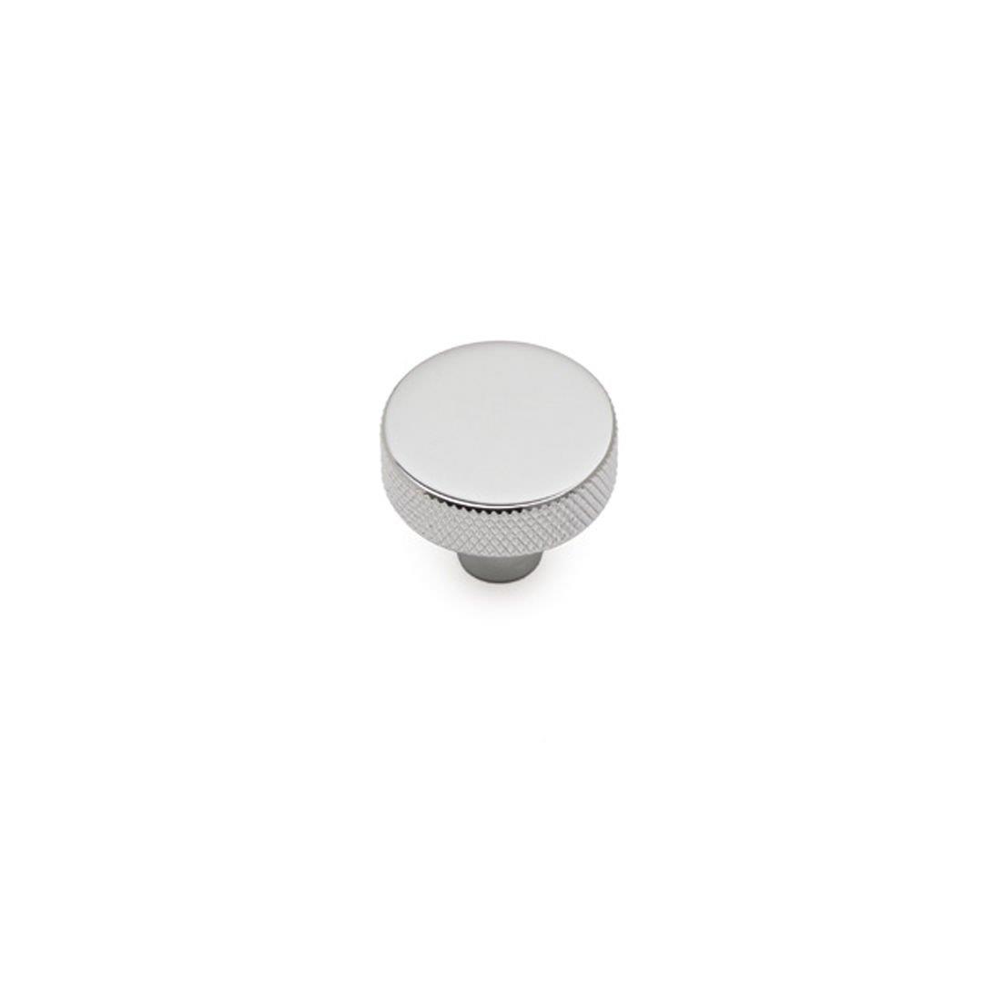 1980 Tek Delikli Düğme Kulp Krom Renk Çap 32 mm