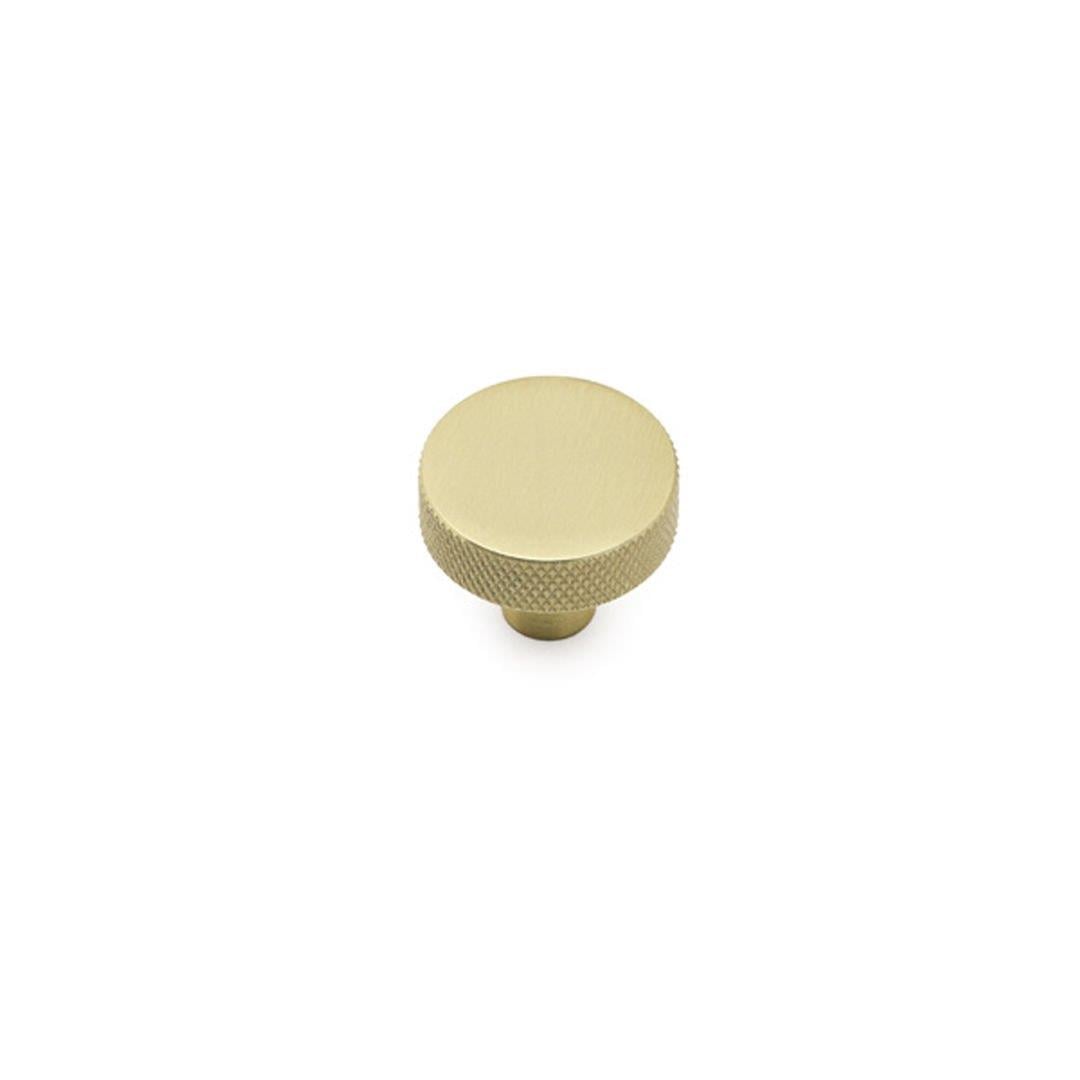 1980 Tek Delikli Düğme Kulp Mat Altın Renk Çap 32 mm